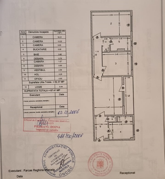 Berceni  Aleea Ciceu Vanzare 3 camere Imobil reabilitat